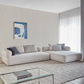 Stylish Comfort 4-Seater Fabric Right Corner Sofa