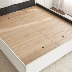 Warm White 5-Piece King Bedroom Set - 180x200 cm - Lamsatfurniturellc
