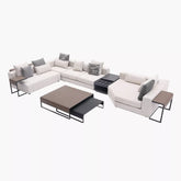 Stylish 7-Seater Fabric Modular Sofa Ultimate Comfort & Flexibility