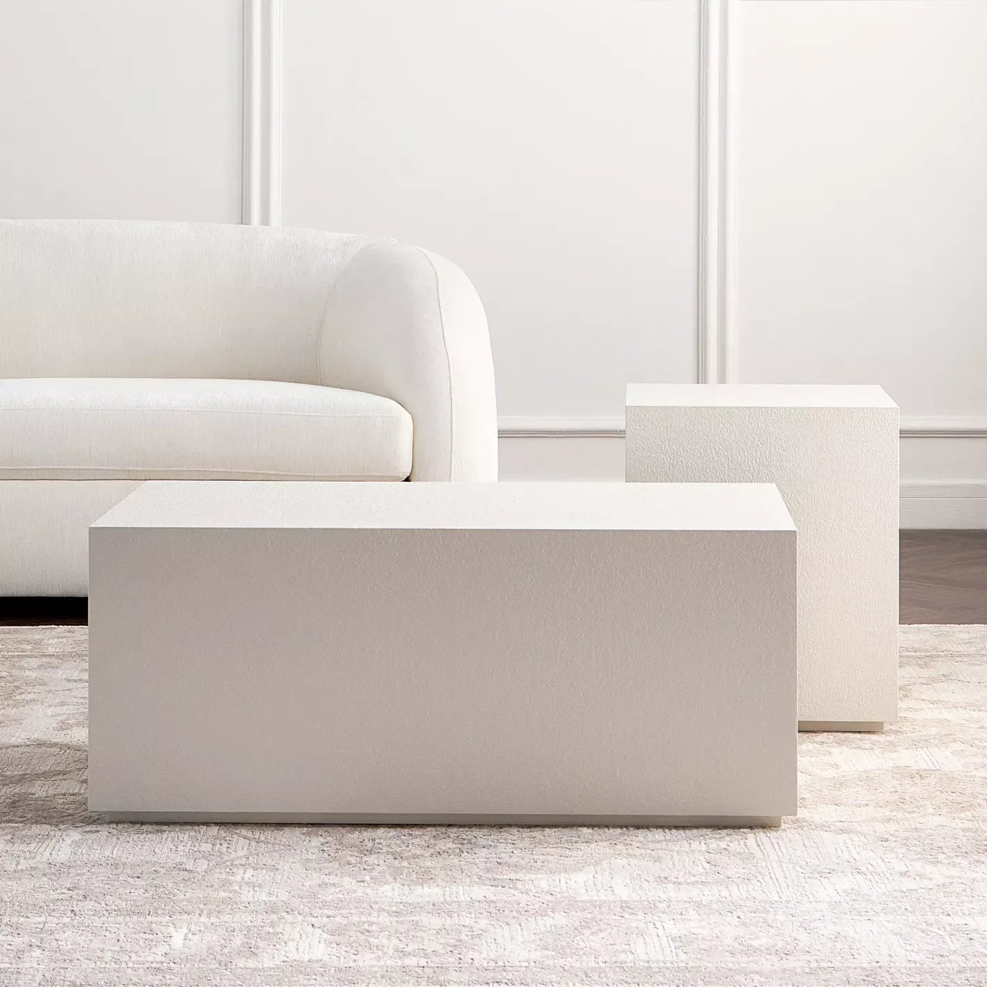2-Piece Rectangular Coffee Table Set: Perfectly Crafted for Style & Function - Lamsatfurniturellc