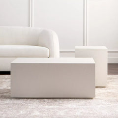 2-Piece Rectangular Coffee Table Set: Perfectly Crafted for Style & Function - Lamsatfurniturellc