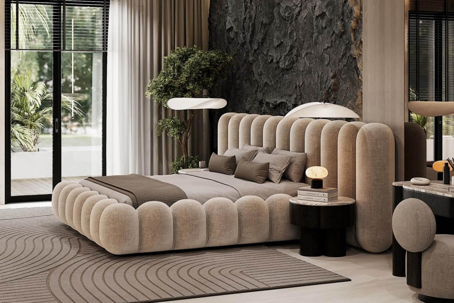 Luna Bedroom Set: Serenity Meets Style - Lamsatfurniturellc