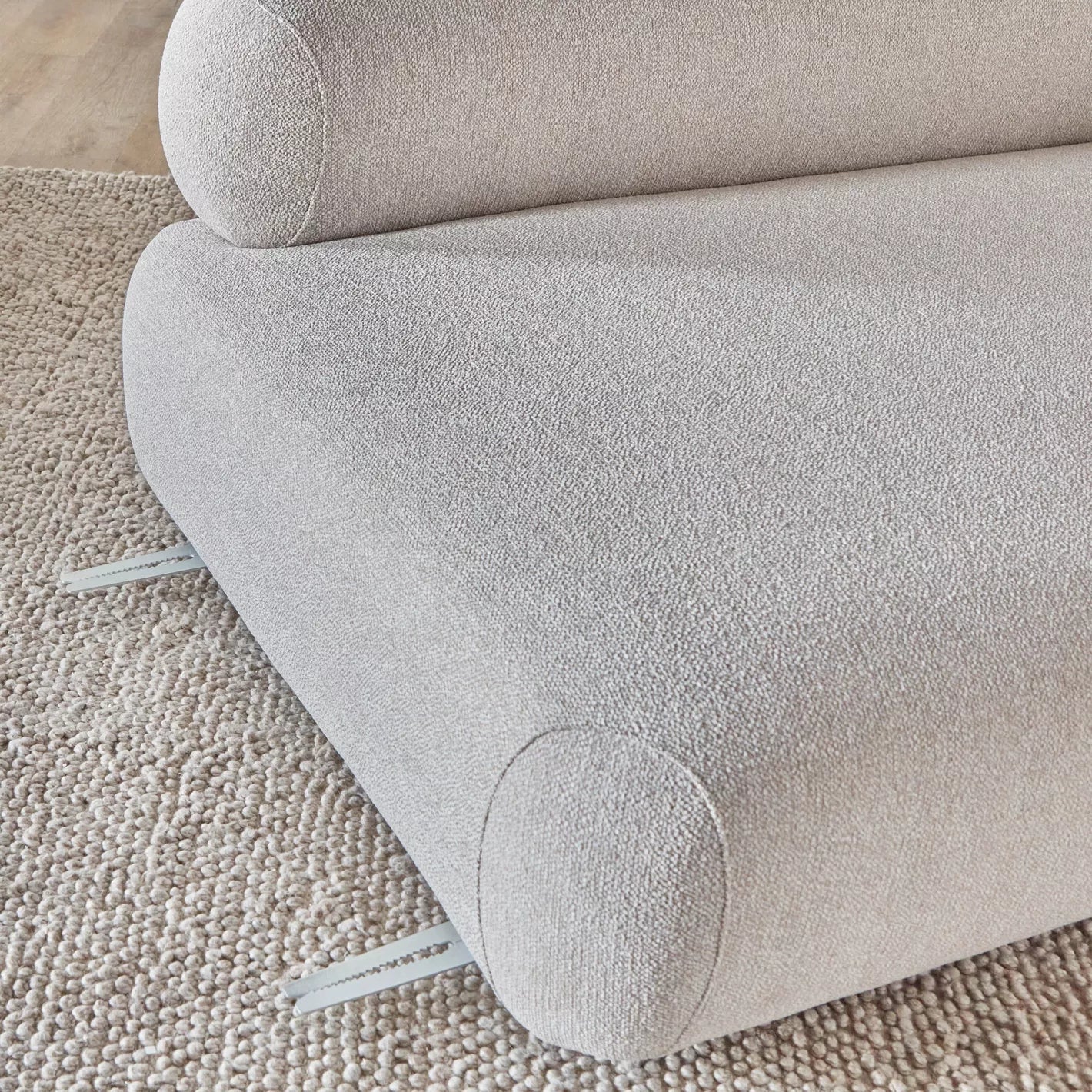 Stylish Comfort 4-Seater Fabric Left Corner Sofa
