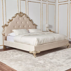 Pharaoh's Rest The Egyptian Solid Wood Bed