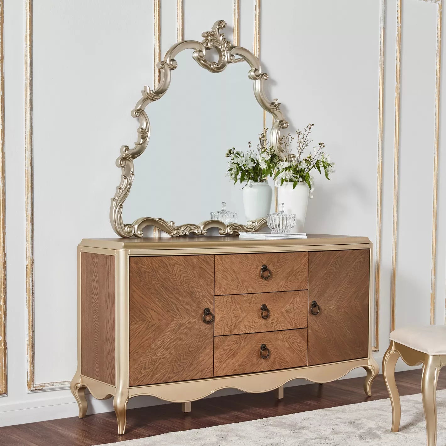 Pharaoh's Rest The Egyptian Solid Wood Bed