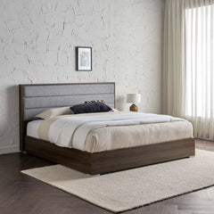 Italian Walnut 5-Piece King Bedroom Set - 180x200 cm