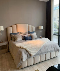 Luxe Layers Explore Our Fabric-Lined Beds"